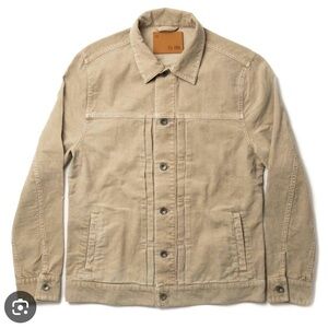 Taylor Stitch Dispatch Trucker Jacket  Corduroy Beige / Tan / Khaki